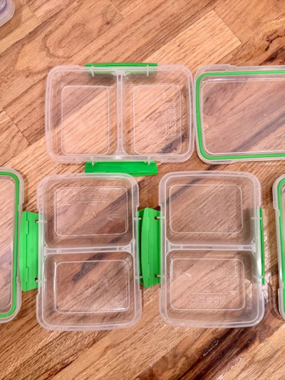 Sistema Klip It (6) & Snap Lock (2) Meal Prep Containers VGUC 8 Mix/Match